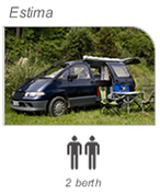 Campervan hire South Island - Estima Camper