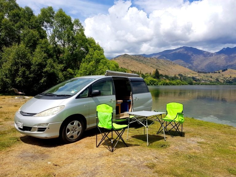 Hire and Rental Toyota Estima Sleepervan CamperCo Campervan Hire New Zealand