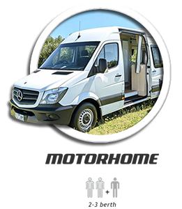 2 Berth Motorhome shower / toilet