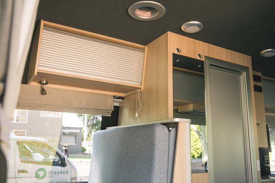 2 to 3 Berth Motorhome shower